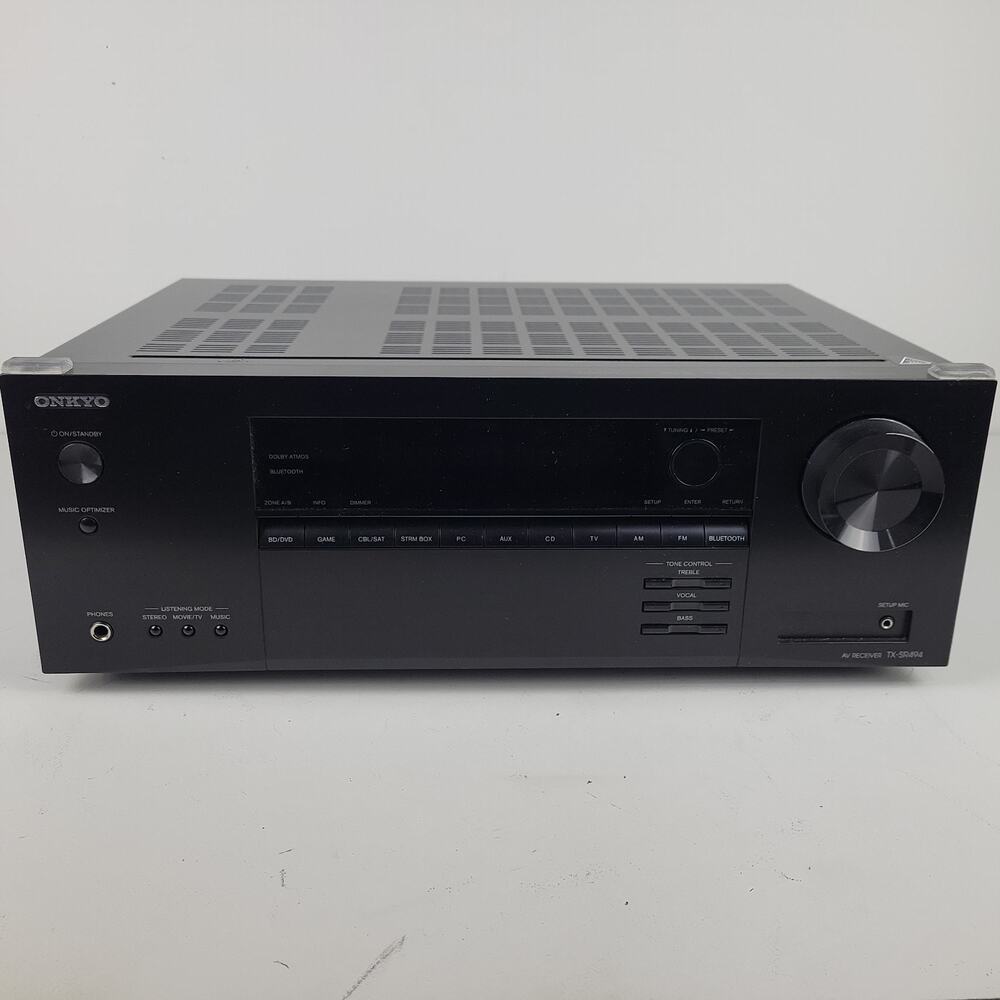 Onkyo TX-SR494 7.2-channel home theater receiver with Bluetooth No Remote